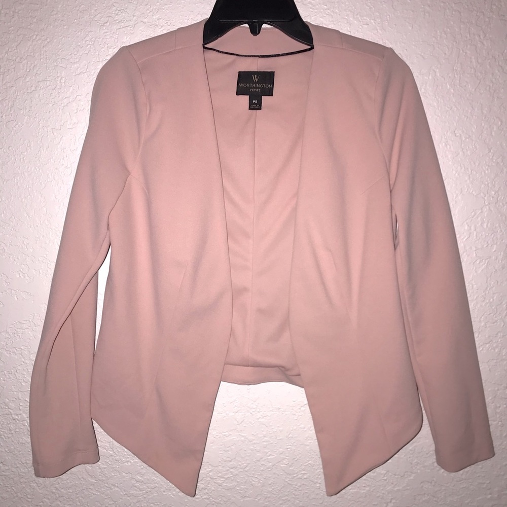 Blush Pink Blazer
